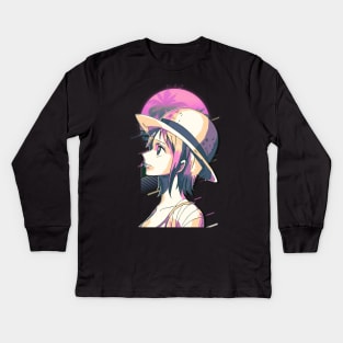 Nami One Piece Kids Long Sleeve T-Shirt